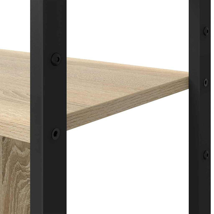 Bogreol Sonoma-eg 80 x 30 x 155,5 cm Konstrueret træ