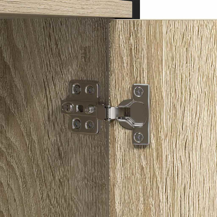 Bogreol Sonoma-eg 80 x 30 x 155,5 cm Konstrueret træ