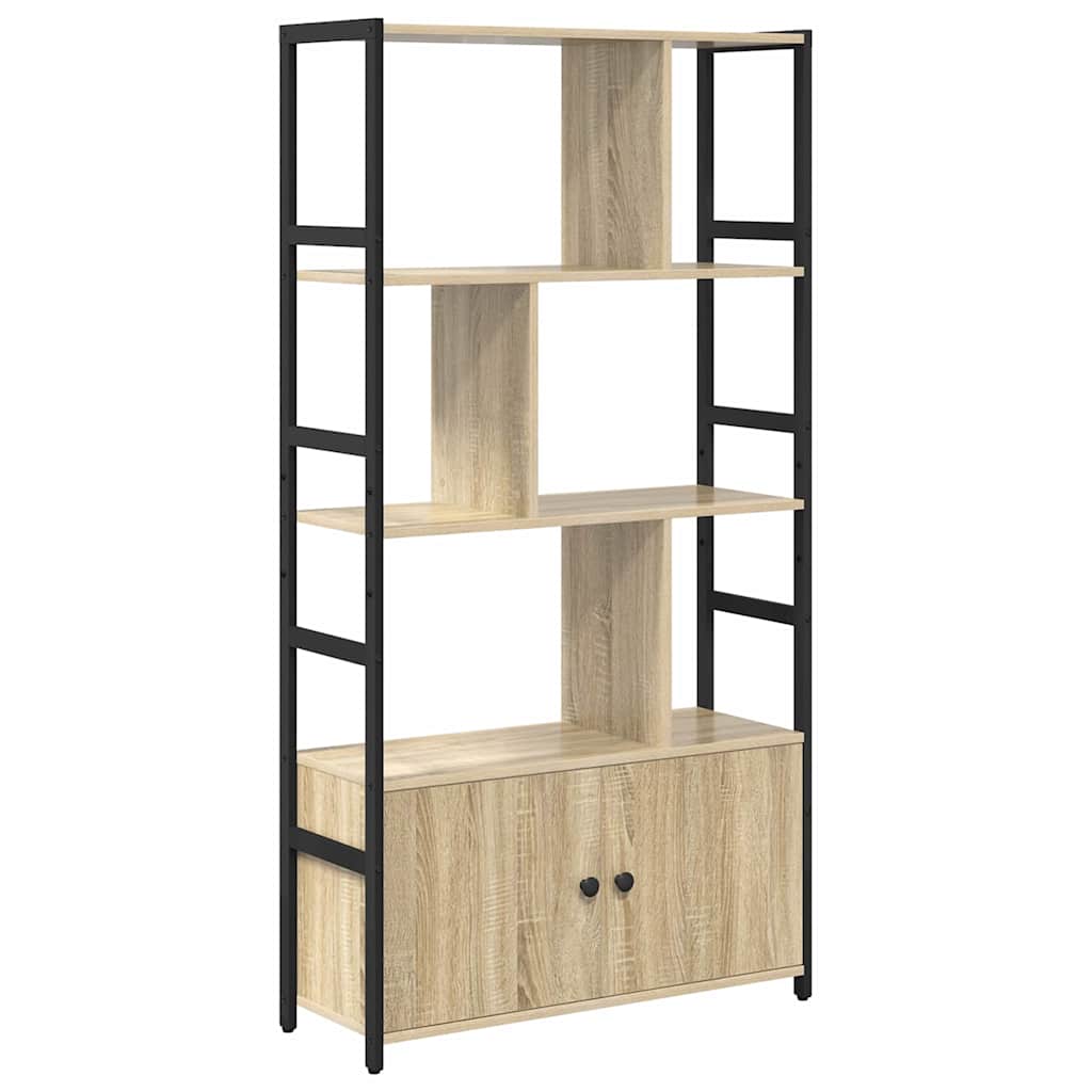 Bogreol Sonoma-eg 80 x 30 x 155,5 cm Konstrueret træ