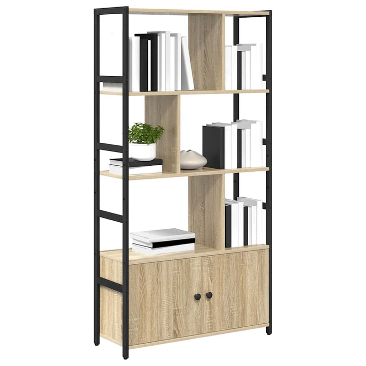 Bogreol Sonoma-eg 80 x 30 x 155,5 cm Konstrueret træ