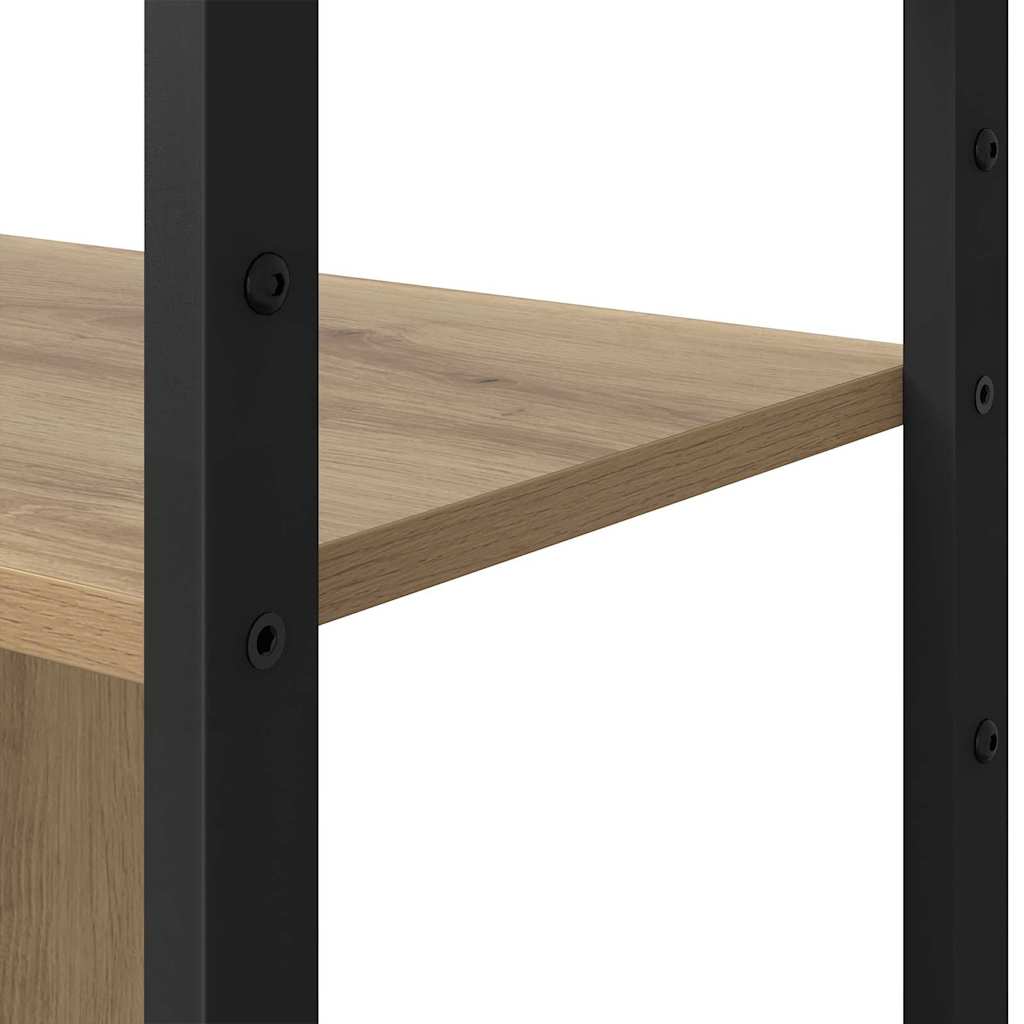 Bogreol artisan eg 80 x 30 x 155,5 cm Konstrueret træ