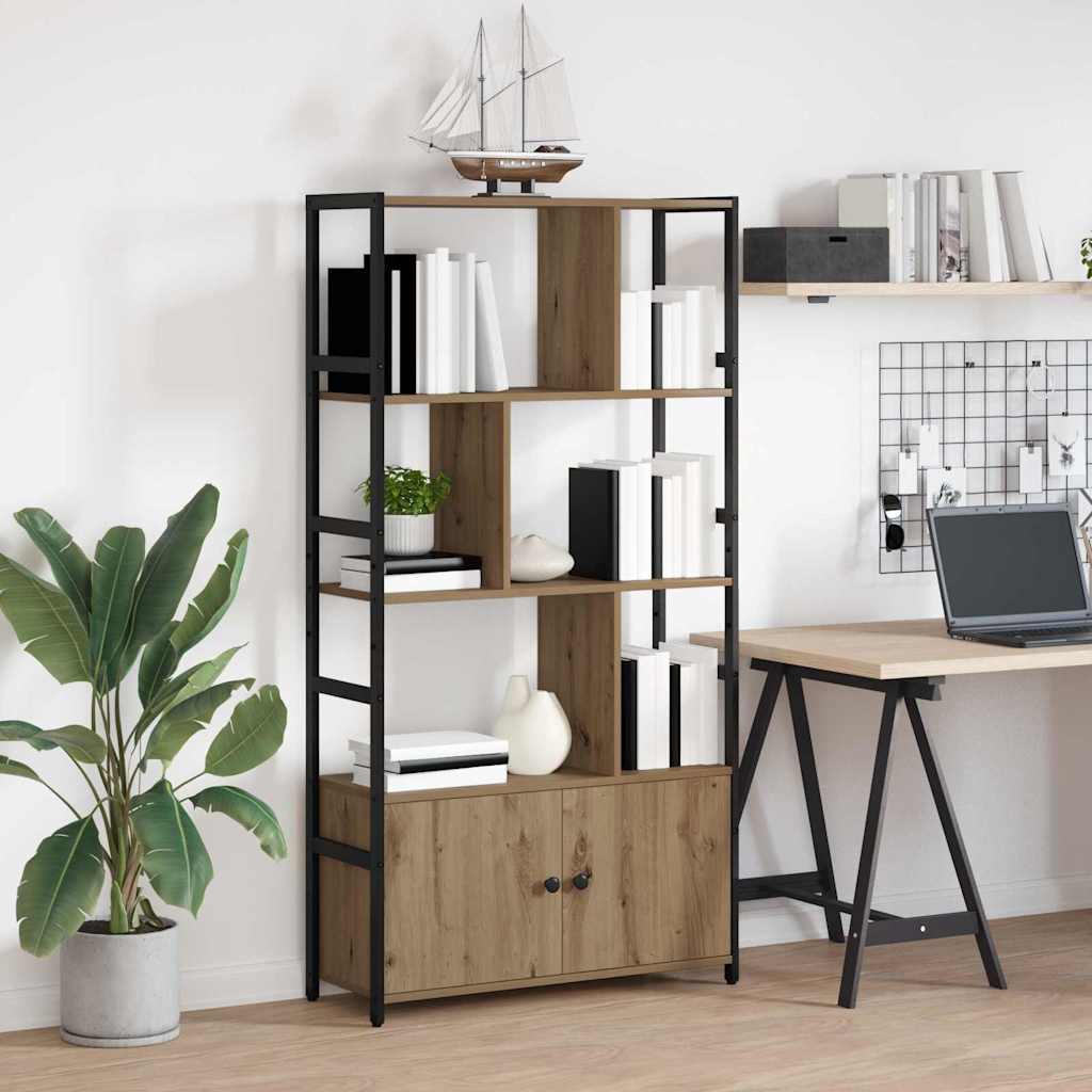 Bogreol artisan eg 80 x 30 x 155,5 cm Konstrueret træ