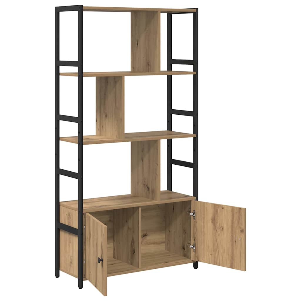 Bogreol artisan eg 80 x 30 x 155,5 cm Konstrueret træ