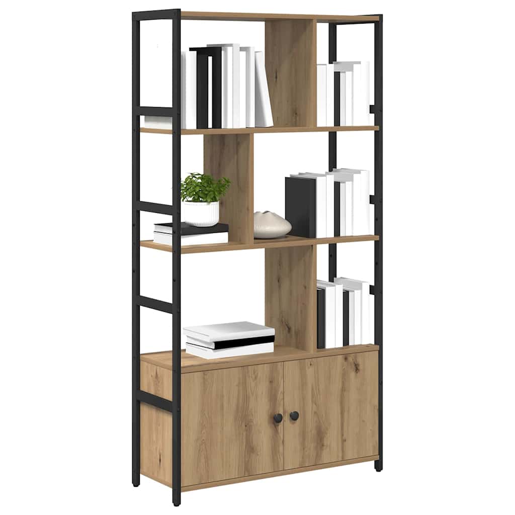 Bogreol artisan eg 80 x 30 x 155,5 cm Konstrueret træ