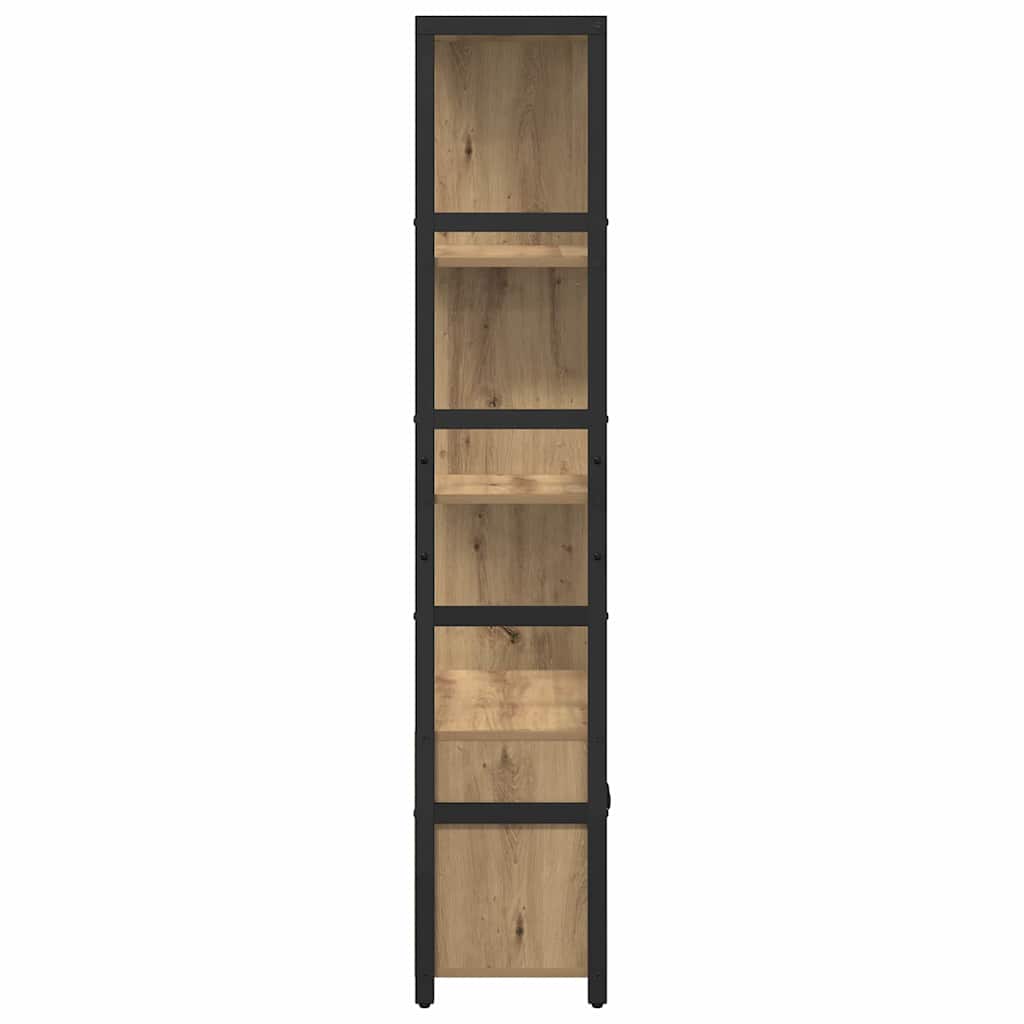 Bogreol artisan eg 80 x 30 x 155,5 cm Konstrueret træ
