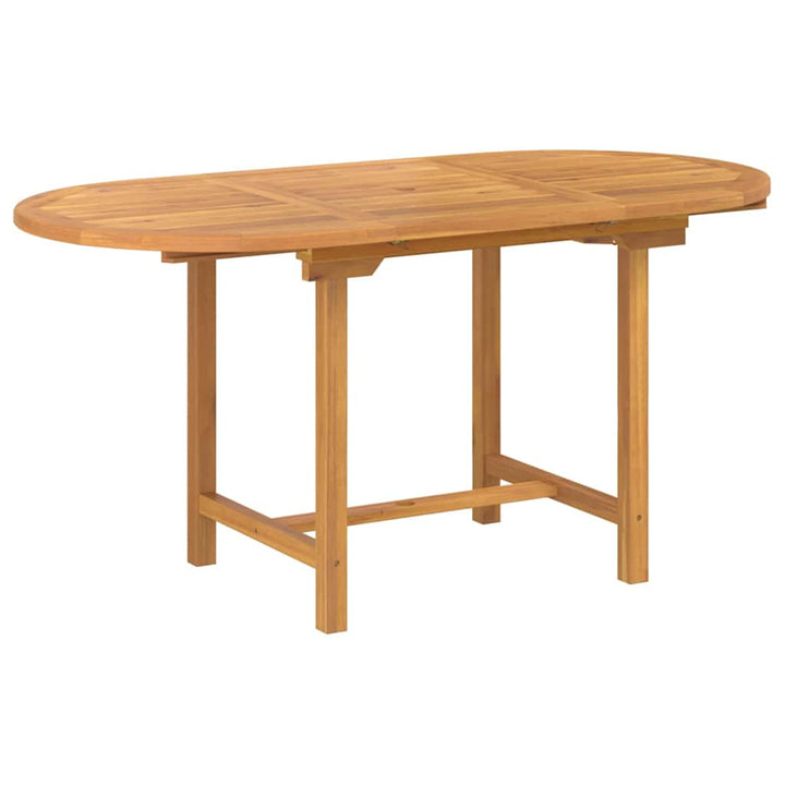 Have Spisebordssæt 5 pcs Brun 160 x 80 x 75 cm Massivt teaktræ