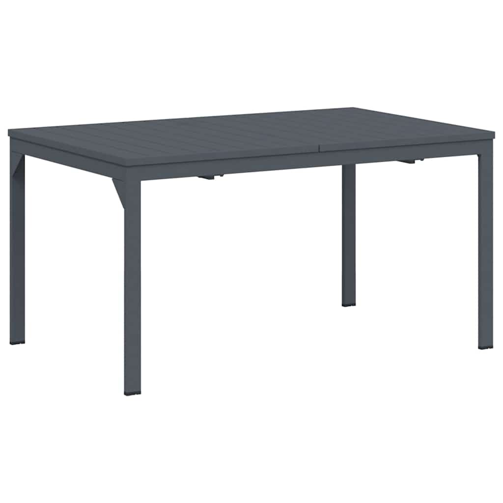 Extension Table 2 pcs Antracit 210 x 90 x 73 cm Stål