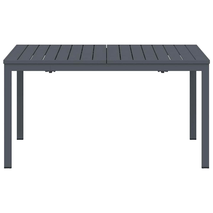 Extension Table 2 pcs Antracit 210 x 90 x 73 cm Stål