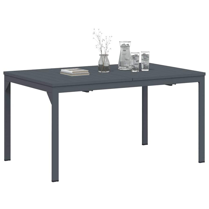 Extension Table 2 pcs Antracit 210 x 90 x 73 cm Stål