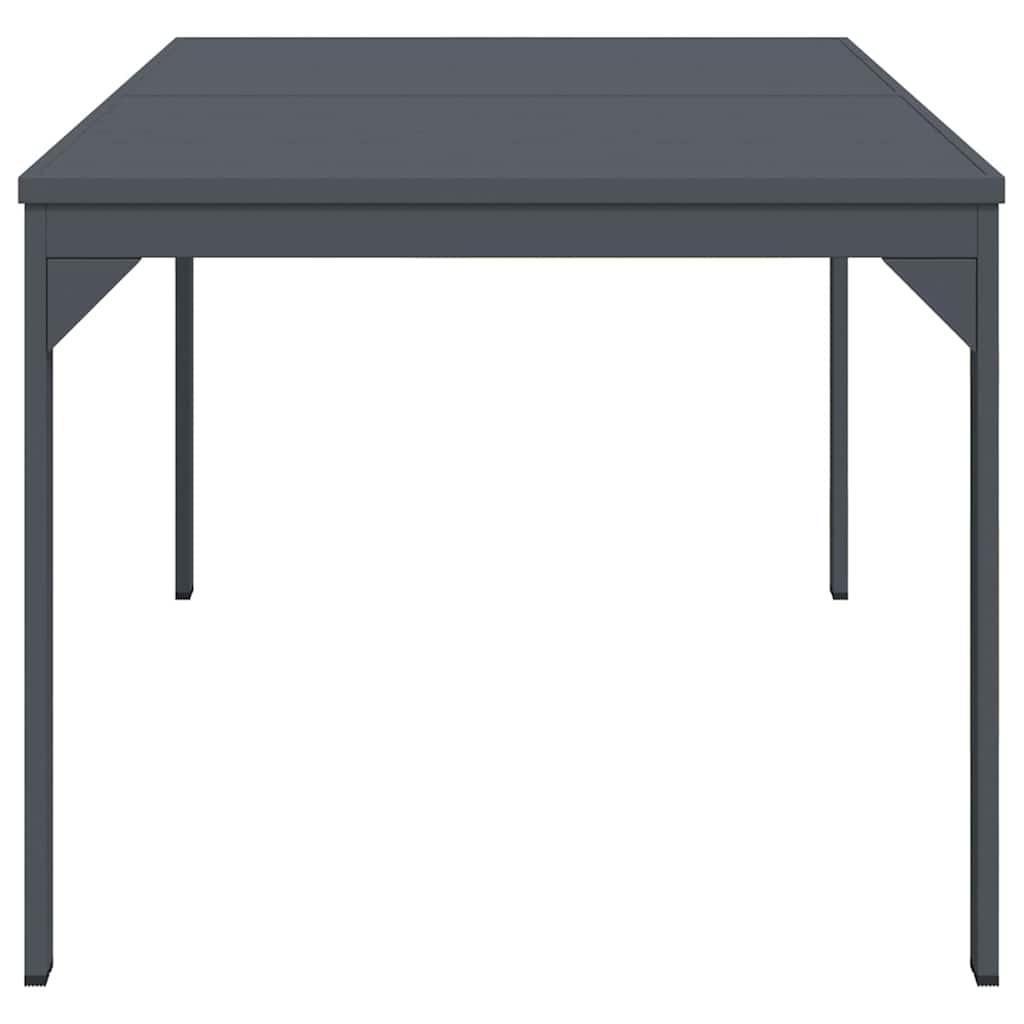 Extension Table 2 pcs Antracit 210 x 90 x 73 cm Stål