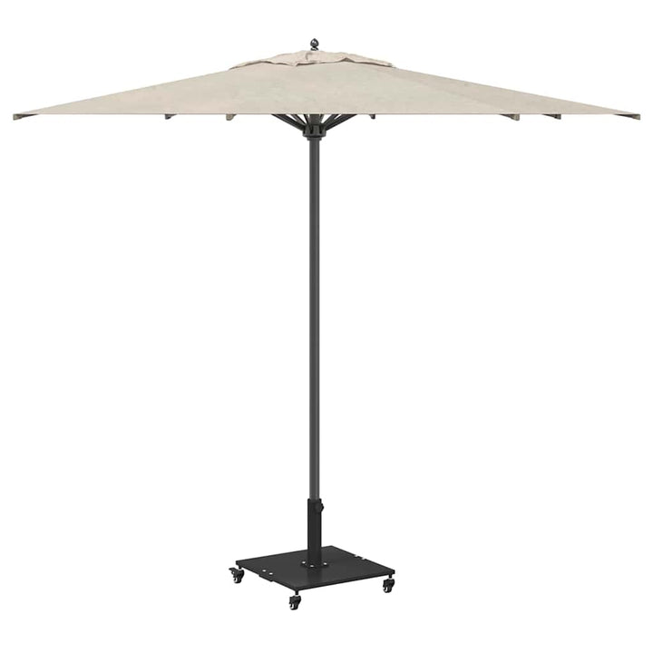 Udendørs parasolfod Sort 45 x 45 x 31 cm Stål