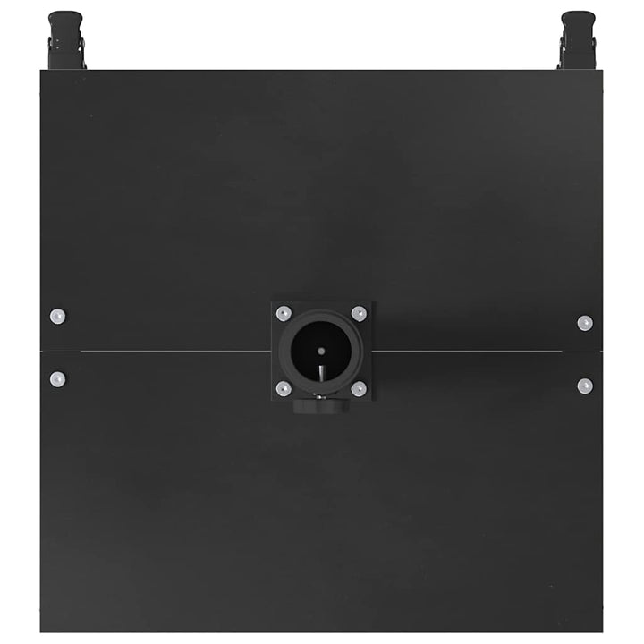 Udendørs parasolfod Sort 45 x 45 x 31 cm Stål