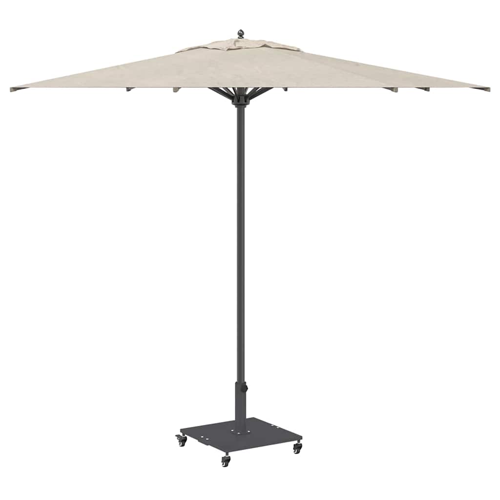 Udendørs parasolfod Mørkegrå 45 x 45 x 31 cm Stål