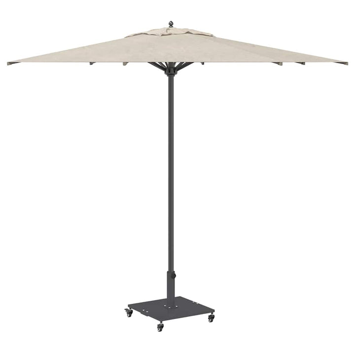 Udendørs parasolfod Mørkegrå 45 x 45 x 31 cm Stål