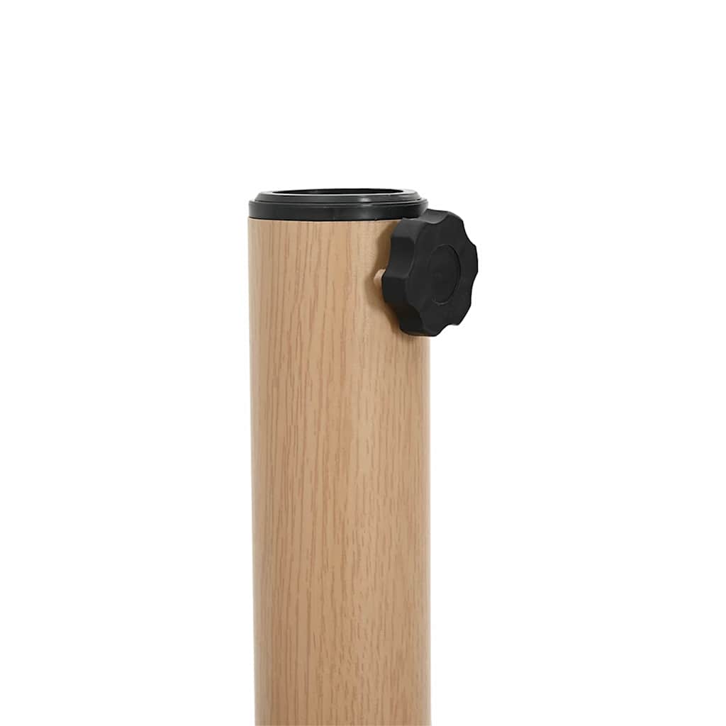 Udendørs parasolfod Lyst træ 45 x 45 x 31.5 cm Stål, Beton