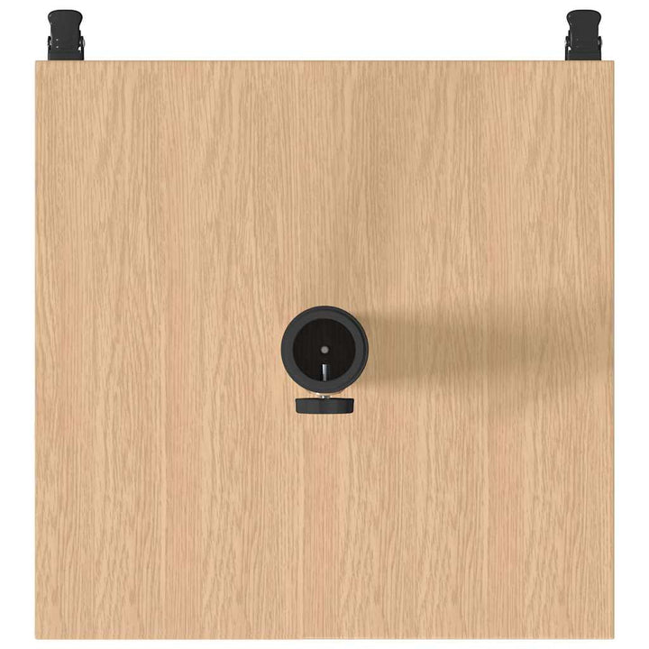 Udendørs parasolfod Lyst træ 45 x 45 x 31.5 cm Stål, Beton