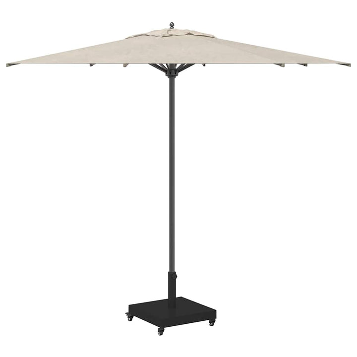 Udendørs parasolfod Sort 45 x 45 x 31.5 cm Stål, Beton