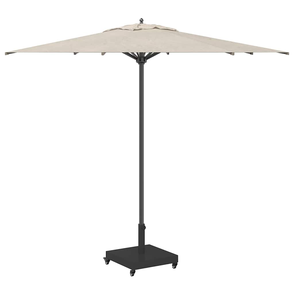 Udendørs parasolfod Mørkegrå 45 x 45 x 31.5 cm Stål, Beton