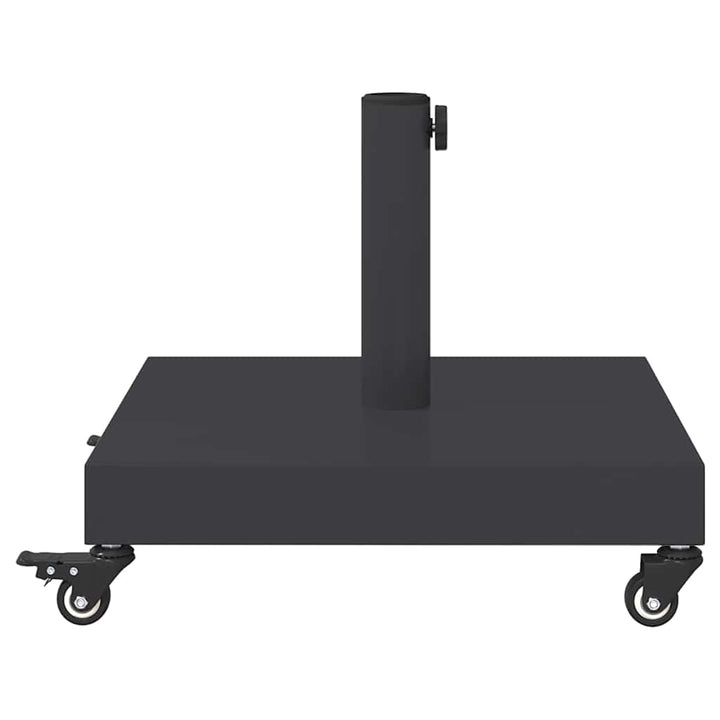 Udendørs parasolfod Mørkegrå 45 x 45 x 31.5 cm Stål, Beton