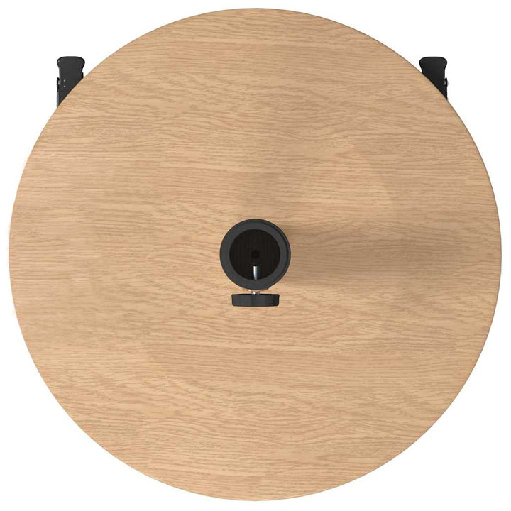 Udendørs parasolfod Lyst træ 48 x 48 x 32 cm Stål, Beton