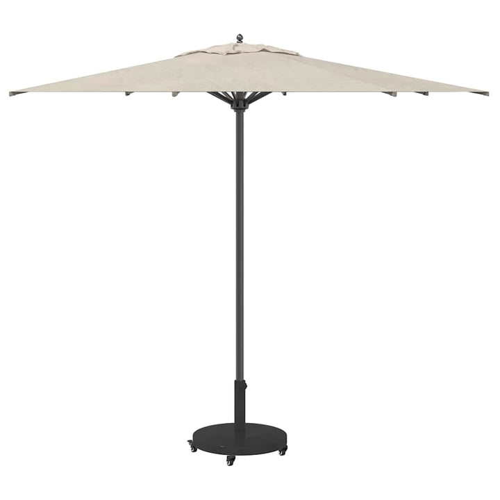 Udendørs parasolfod Sort 48 x 48 x 32 cm Stål, Beton