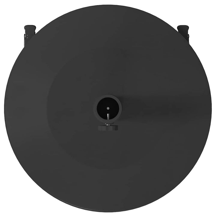 Udendørs parasolfod Sort 48 x 48 x 32 cm Stål, Beton