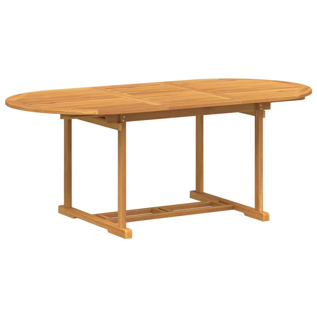 Have Spisebordssæt 7 pcs Brun 200 x 100 x 75 cm Massivt teaktræ