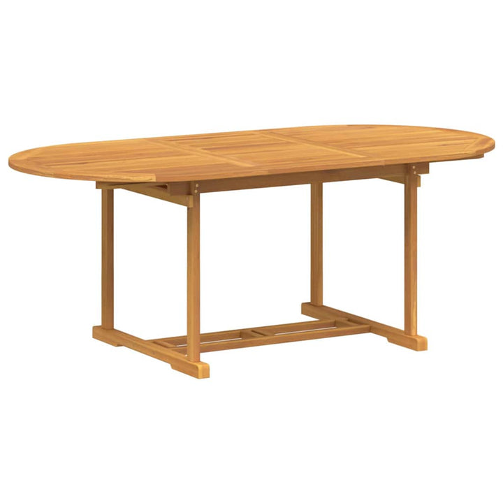 Have Spisebordssæt 7 pcs Brun 200 x 100 x 75 cm Massivt teaktræ