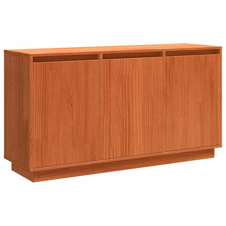 Sideboard Brun 111 x 34 x 60 cm Massivt fyrretræ