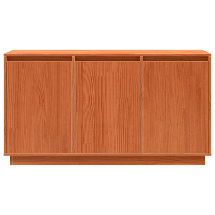 Sideboard Brun 111 x 34 x 60 cm Massivt fyrretræ