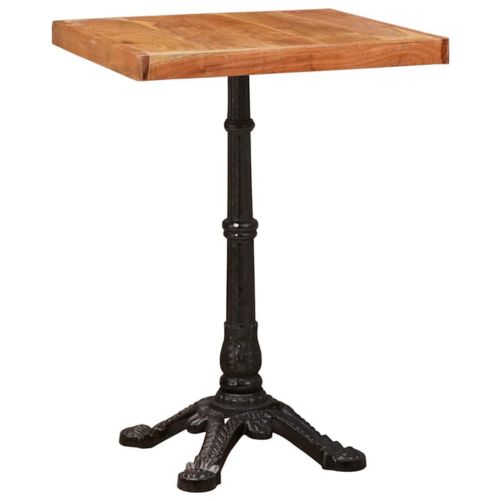 Bistrobord Brun 50 x 50 x 76 cm Massivt akacietræ