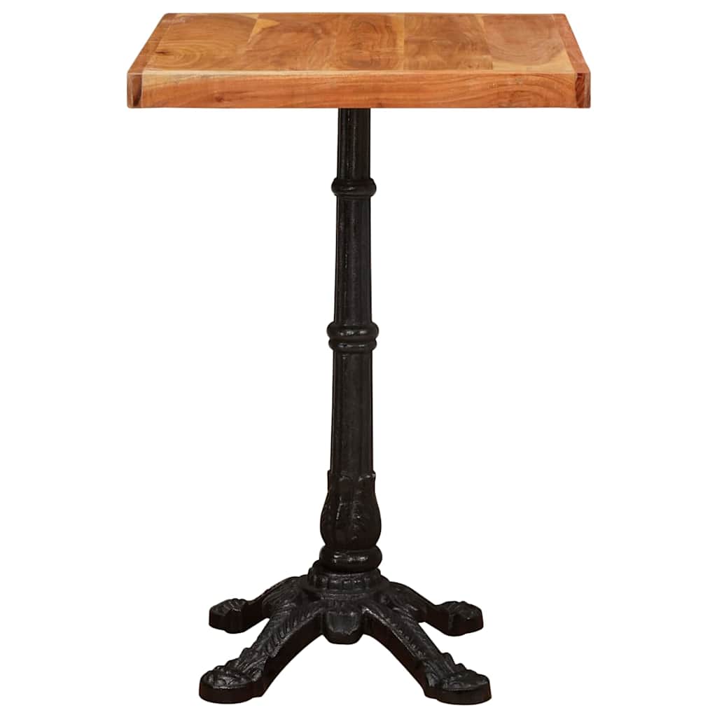 Bistrobord Brun 50 x 50 x 76 cm Massivt akacietræ