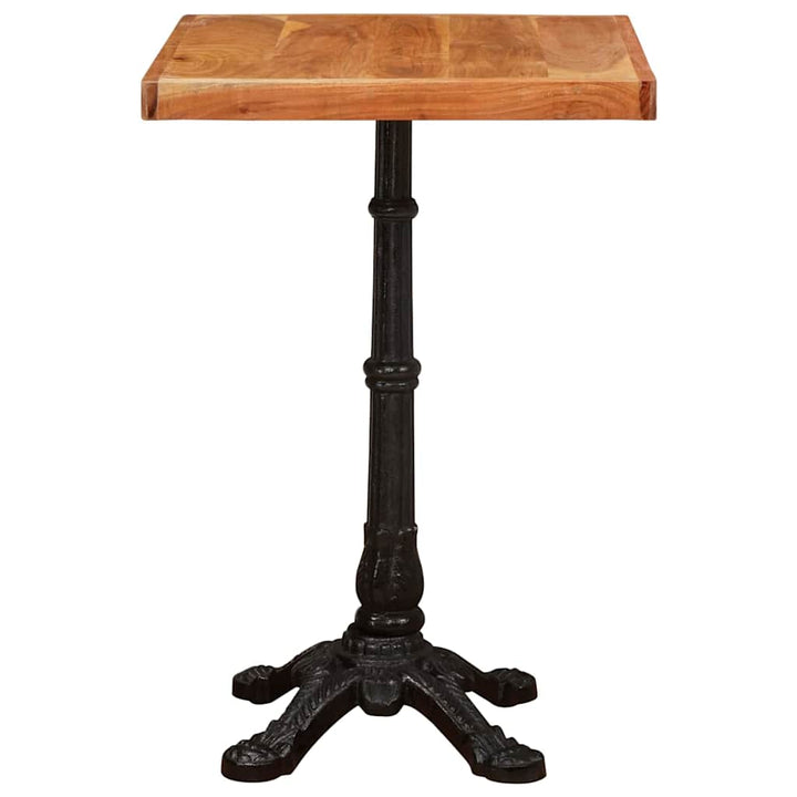 Bistrobord Brun 50 x 50 x 76 cm Massivt akacietræ
