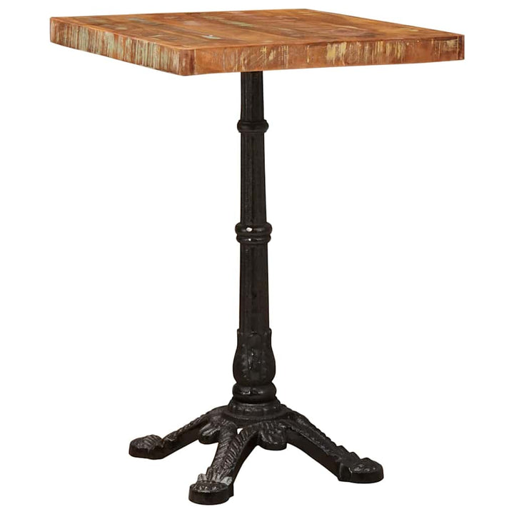 Bistrobord Brun 50 x 50 x 76 cm Massivt genanvendt træ