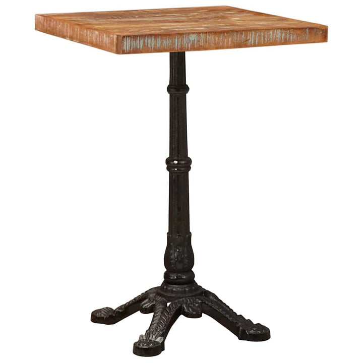 Bistrobord Brun 50 x 50 x 76 cm Massivt genanvendt træ