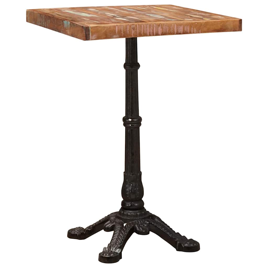 Bistrobord Brun 50 x 50 x 76 cm Massivt genanvendt træ