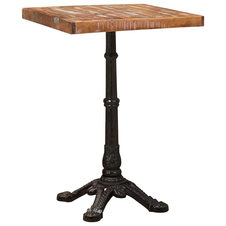 Bistrobord Brun 50 x 50 x 76 cm Massivt genanvendt træ