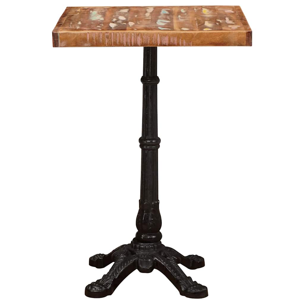 Bistrobord Brun 50 x 50 x 76 cm Massivt genanvendt træ
