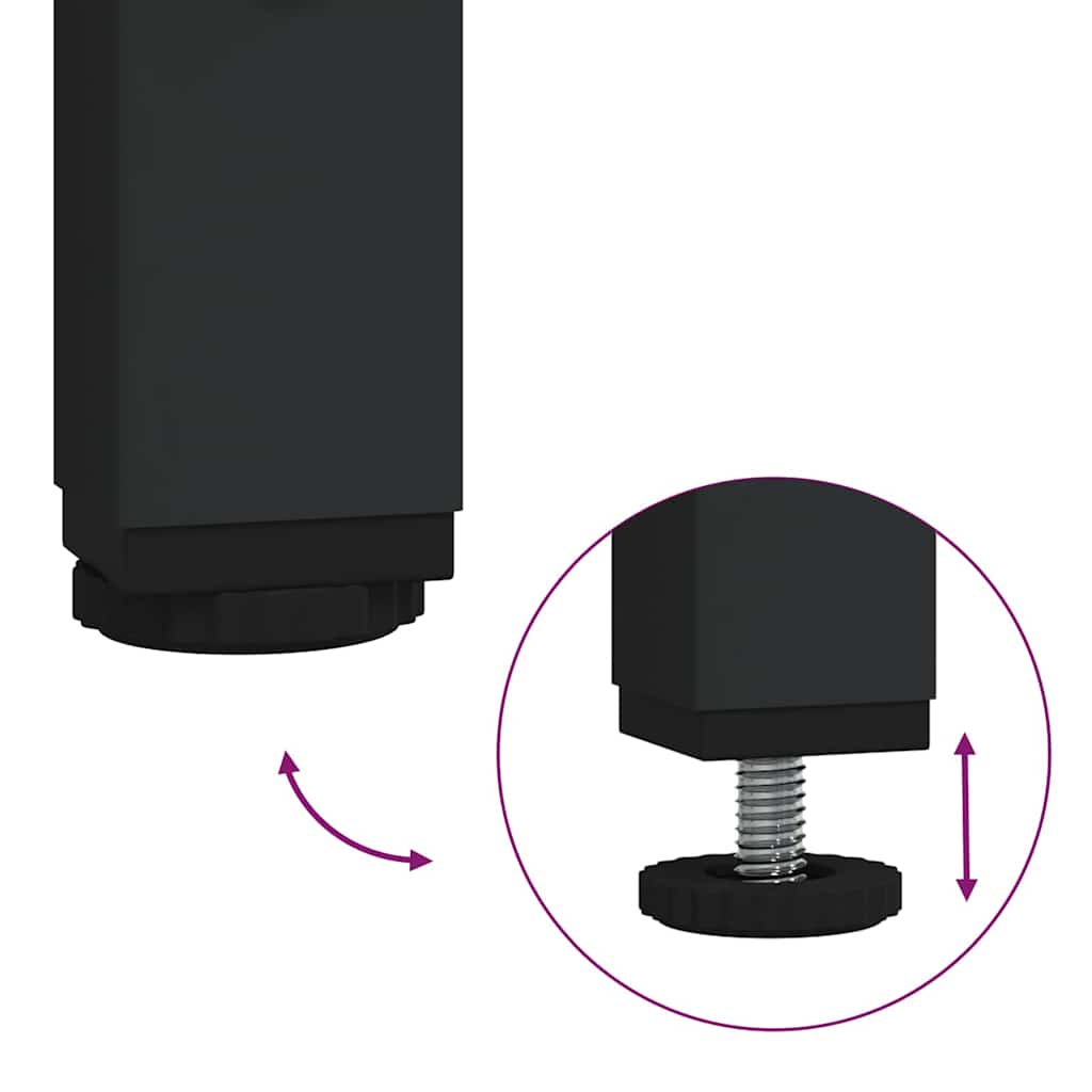 Opbevaringshovedgavl med Opladningsstation Sonoma-eg 180 cm