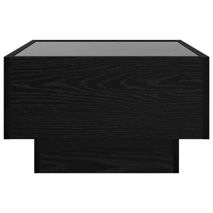 Sofabord Sort eg 50 x 50 x 30 cm Konstrueret træ