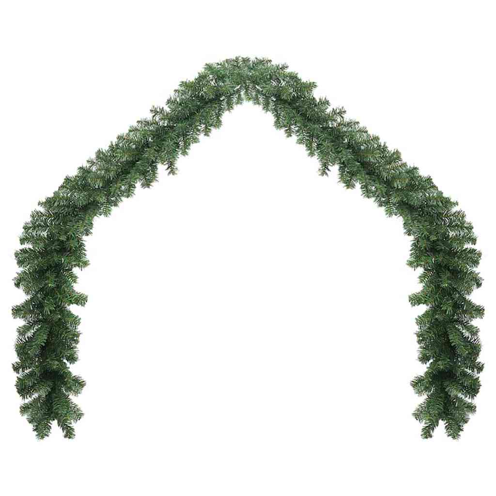Julekrans 2 pcs Grøn 20 m PVC