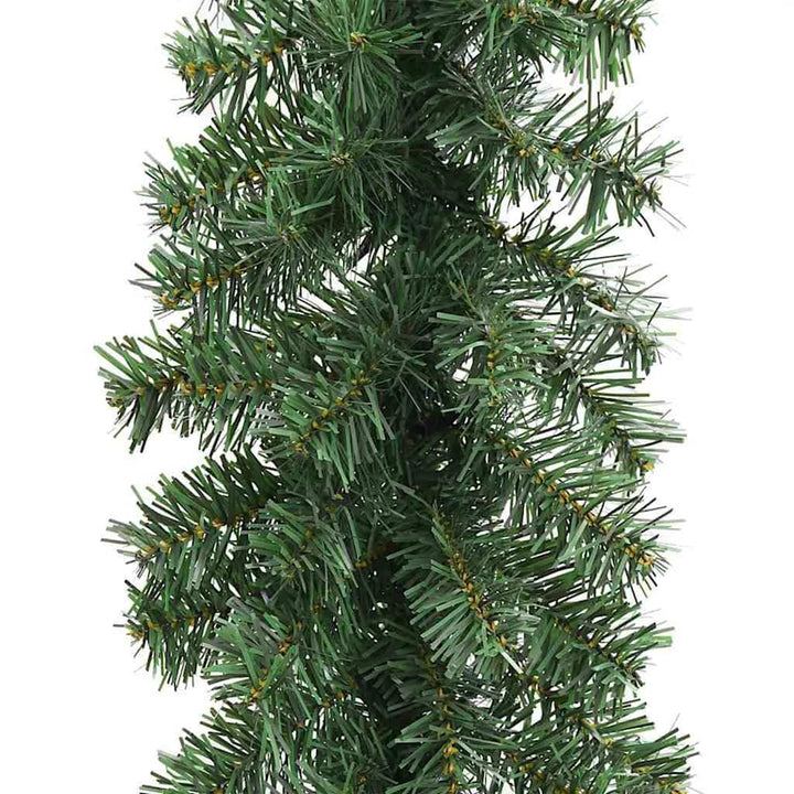 Julekrans med 600 LED'er 2 pcs Grøn PVC