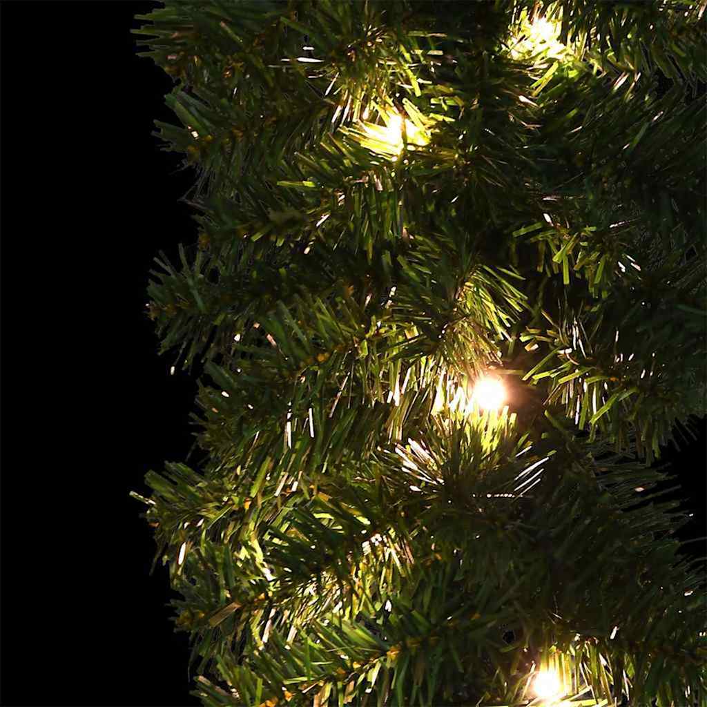 Julekrans med 600 LED'er 2 pcs Grøn PVC