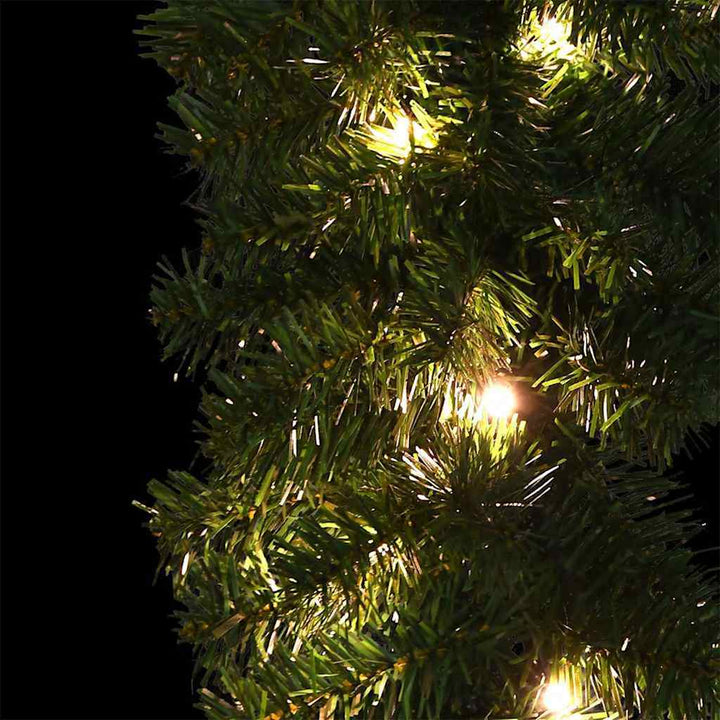 Julekrans med 600 LED'er 2 pcs Grøn PVC