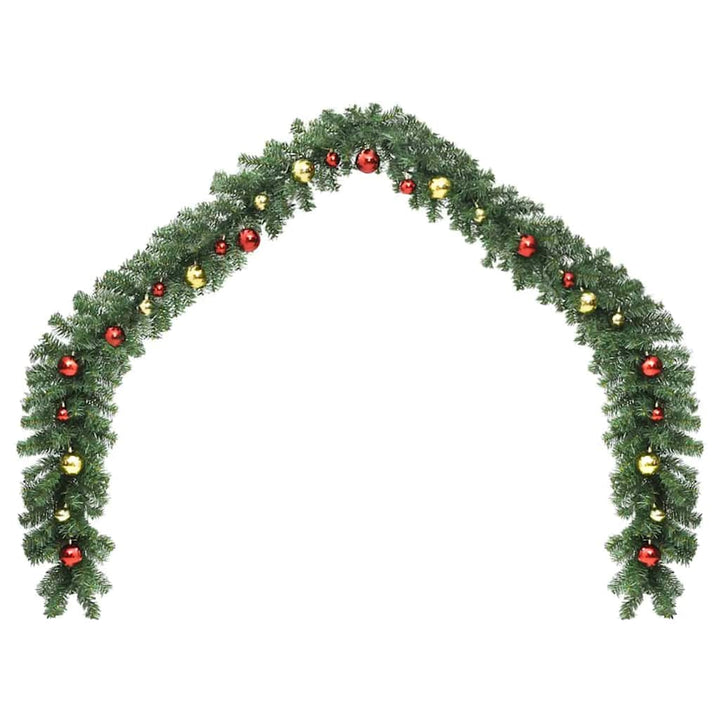 Julekrans med 600 LED'er 2 pcs Grøn PVC