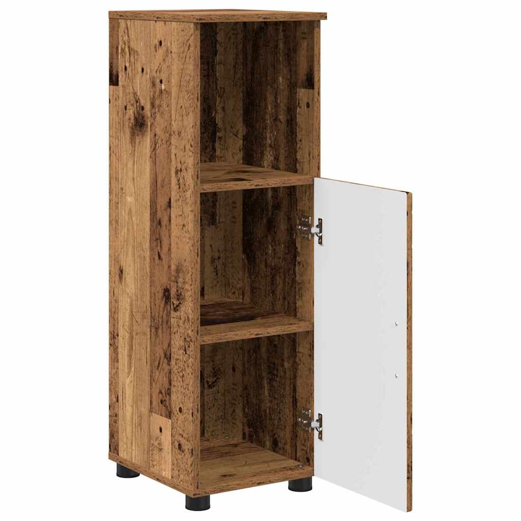 Badeværelsesmøbel sæt 3 pcs Gammelt træ 76,5 x 35 x 64 cm