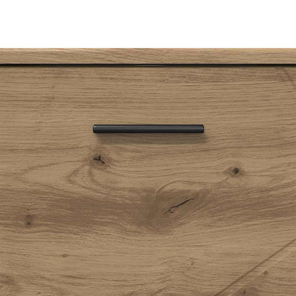 Badeværelsesmøbel sæt 3 pcs artisan eg 76,5 x 35 x 64 cm