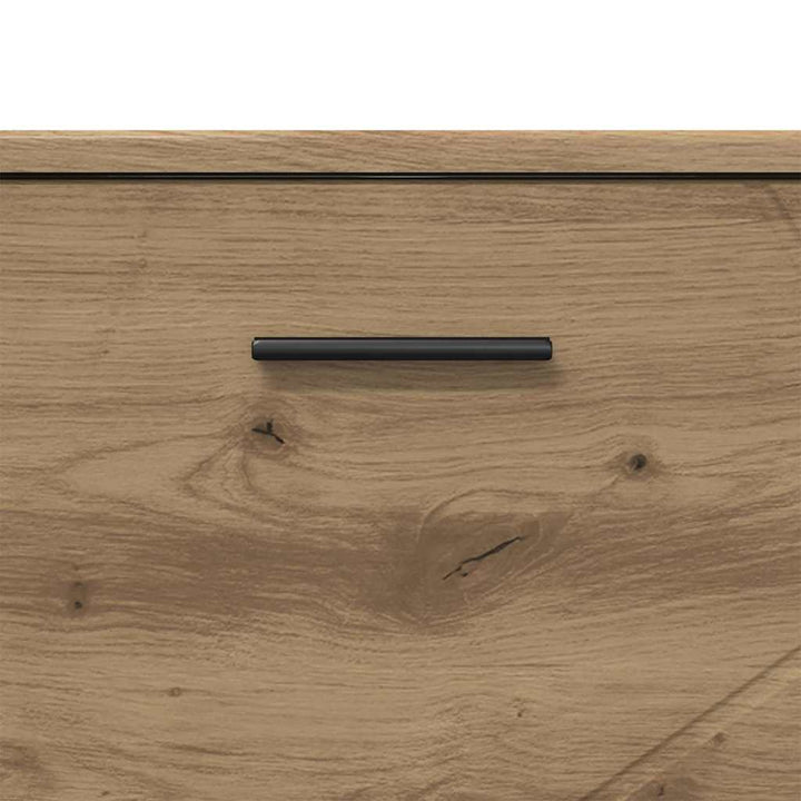 Badeværelsesmøbel sæt 3 pcs artisan eg 76,5 x 35 x 64 cm
