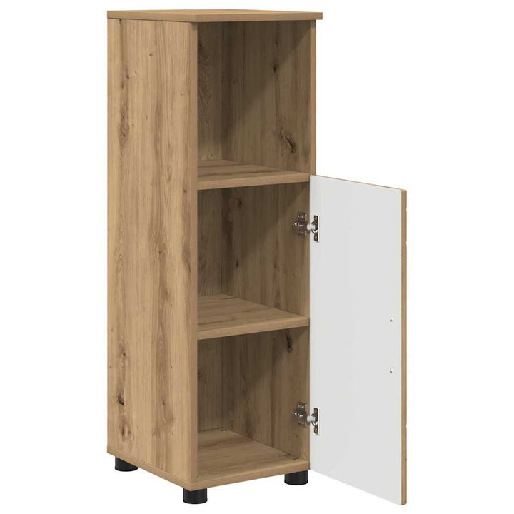 Badeværelsesmøbel sæt 3 pcs artisan eg 76,5 x 35 x 64 cm