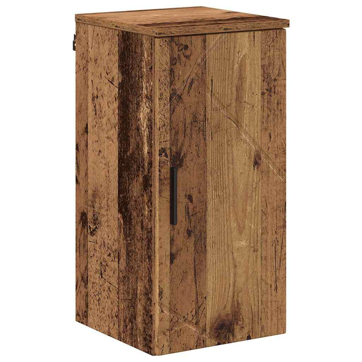 Badeværelsesmøbel sæt 5 pcs Gammelt træ 30 x 35 x 192 cm